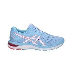 ASICS Women's Light Blue and Pink Athletic Shoes